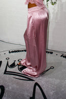 Pantaloni Donna Ampi in Raso