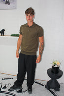 Polo Verde + Pant Nero
