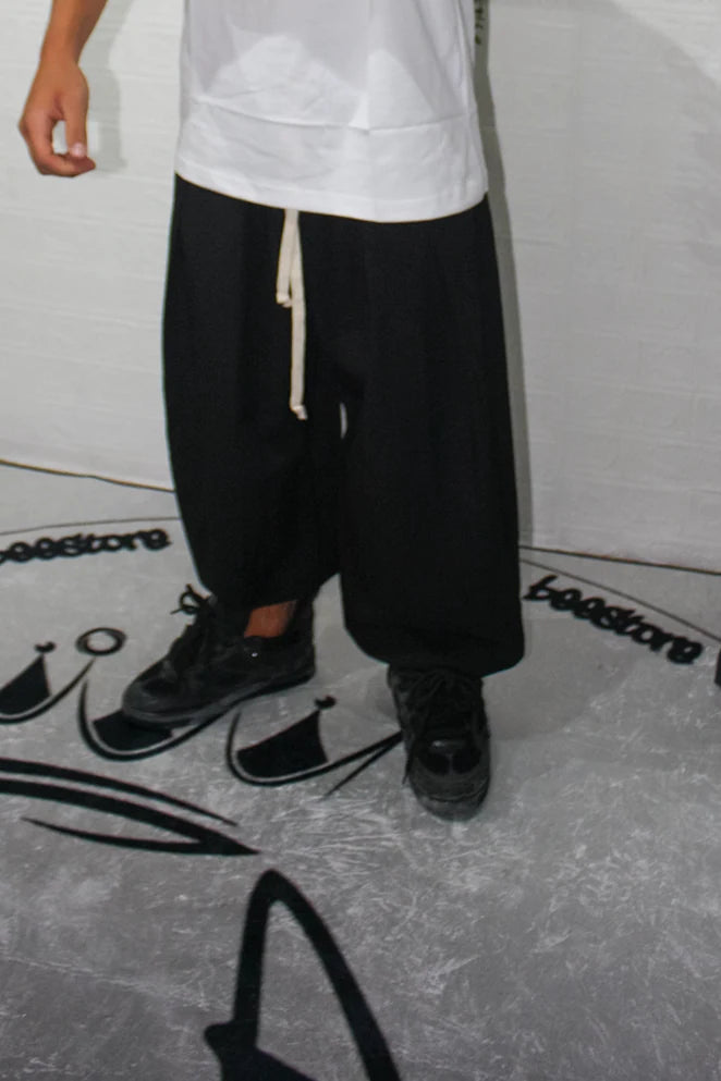 Pantaloni Uomo Baggy Neri